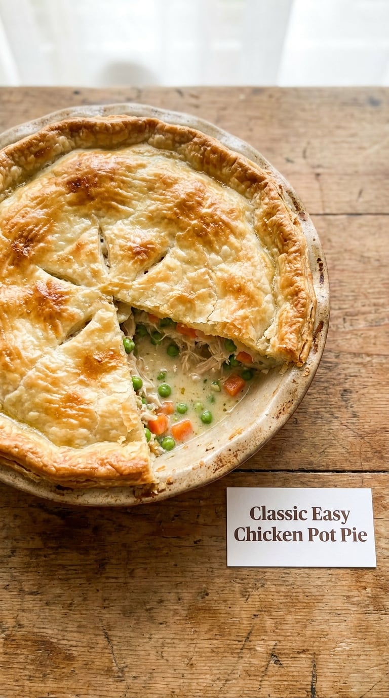 Classic Easy Chicken Pot Pie