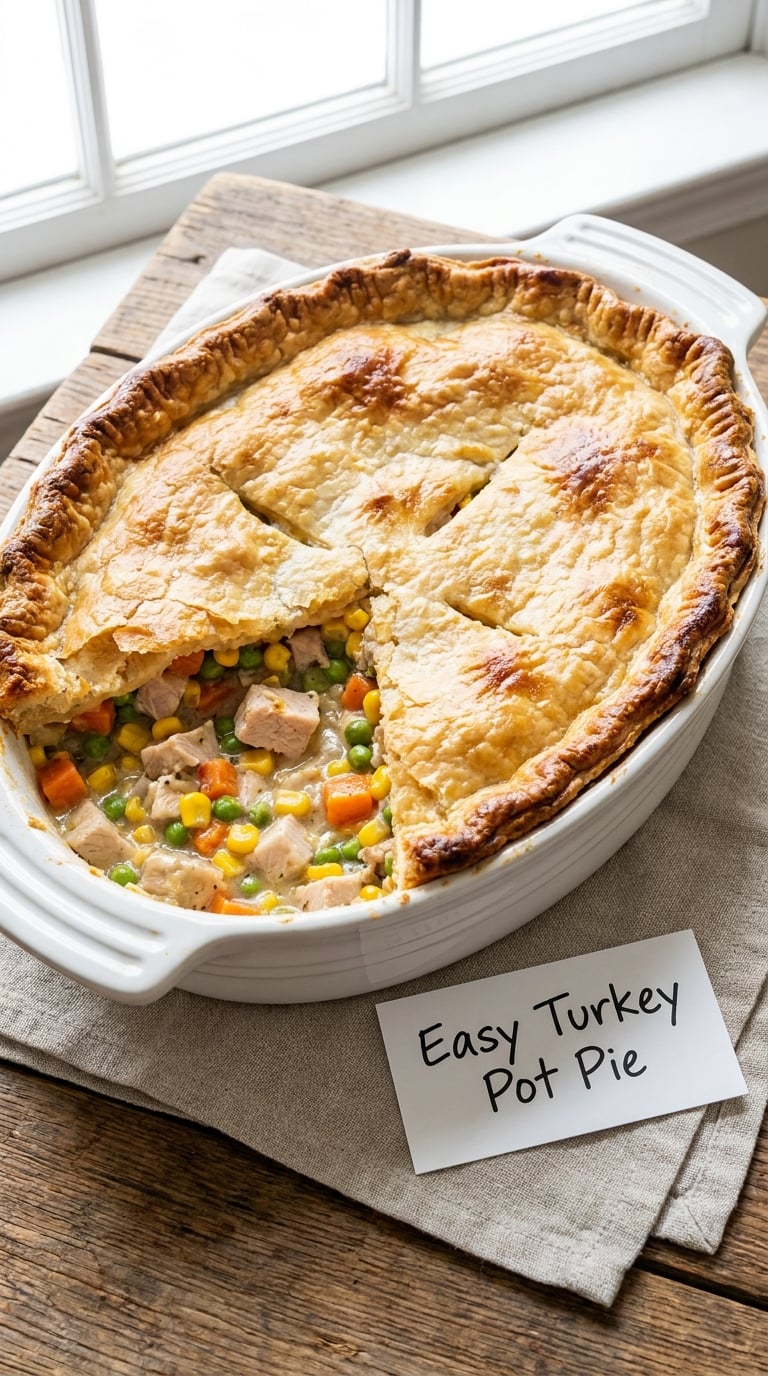 Easy Turkey Pot Pie