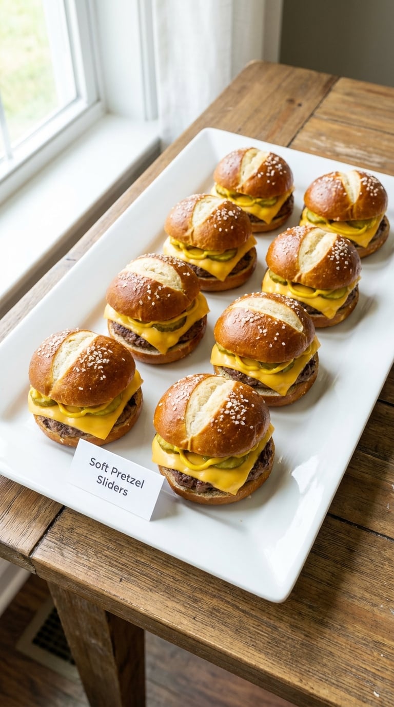 Soft Pretzel Sliders
