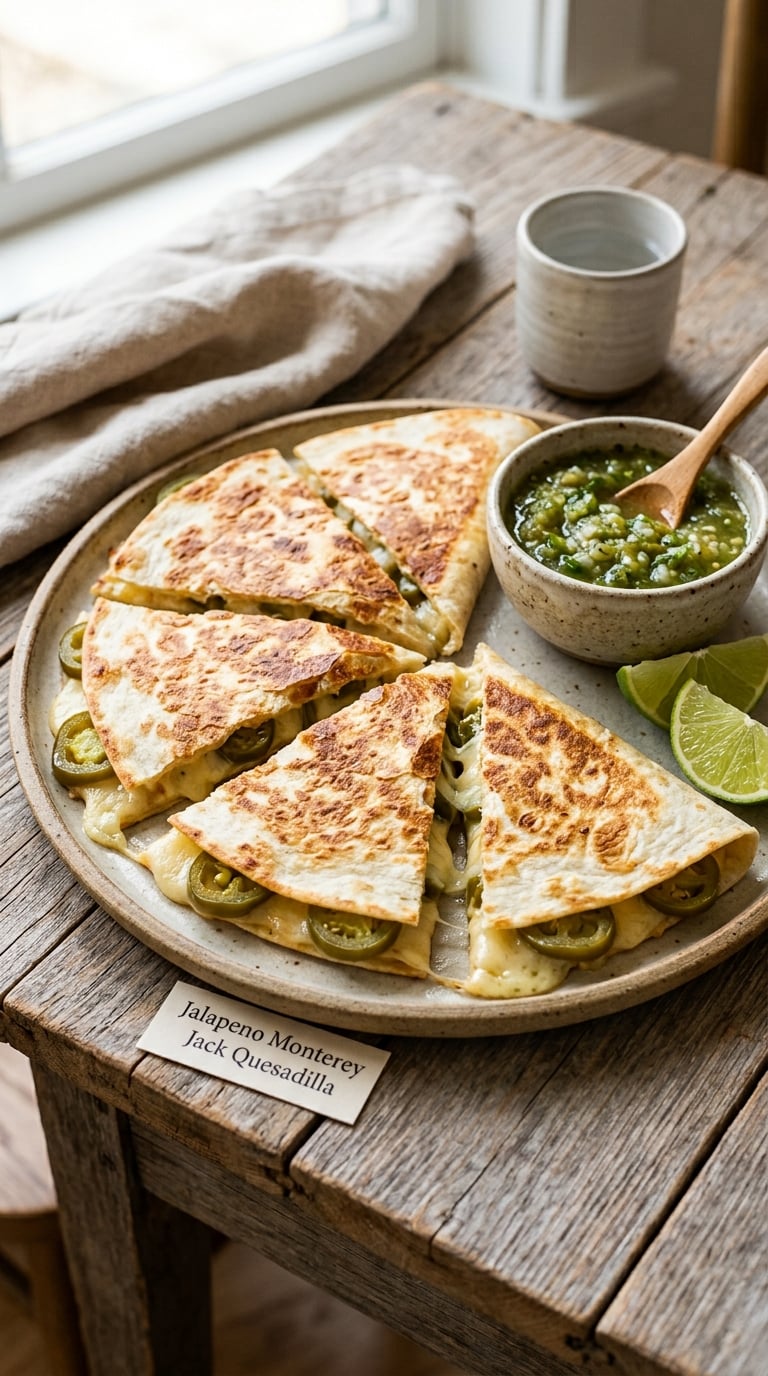 Carnitas and Oaxaca Cheese Quesadillas