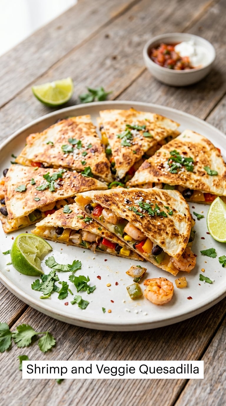 Breakfast Egg and Cheese Quesadillas