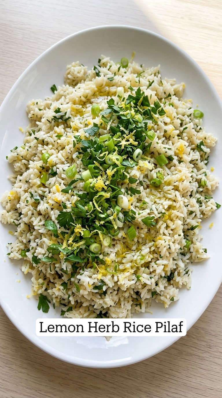 Lemon Herb Rice Pilaf