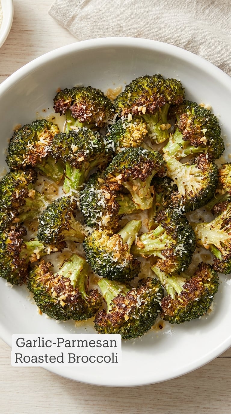 Garlic-Parmesan Roasted Broccoli