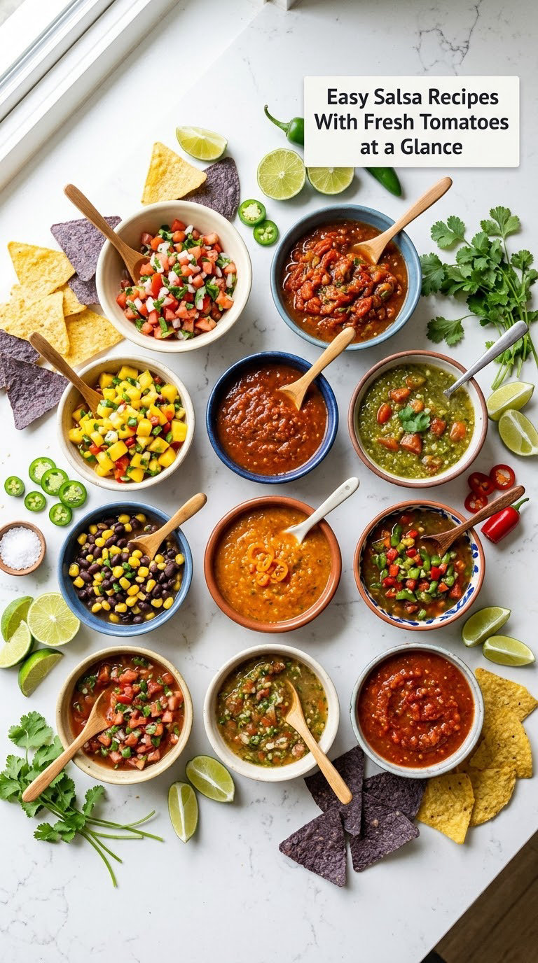 Easy Salsa Recipes With Fresh Tomatoes at a Glance