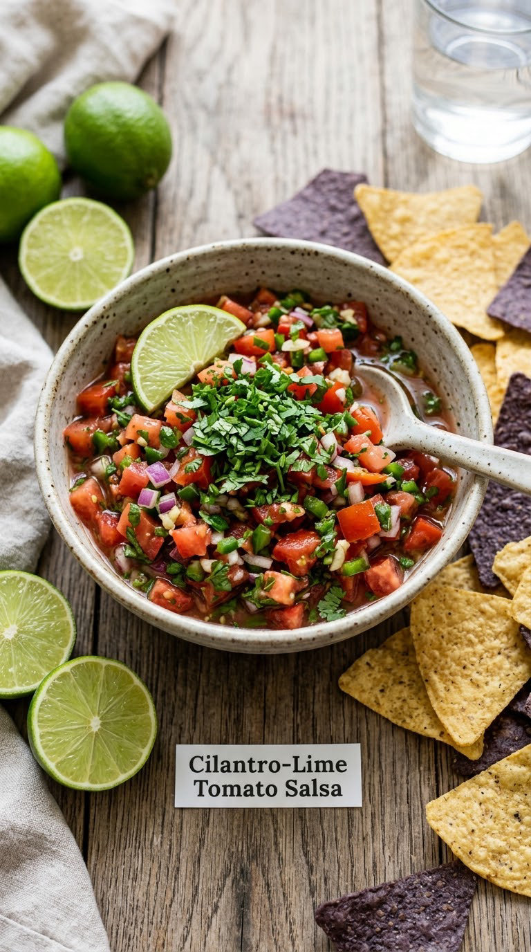 Cilantro-Lime Tomato Salsa