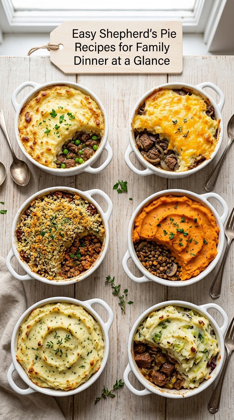 Easy Shepherd's Pie Recipes for Family Dinner at a Glance