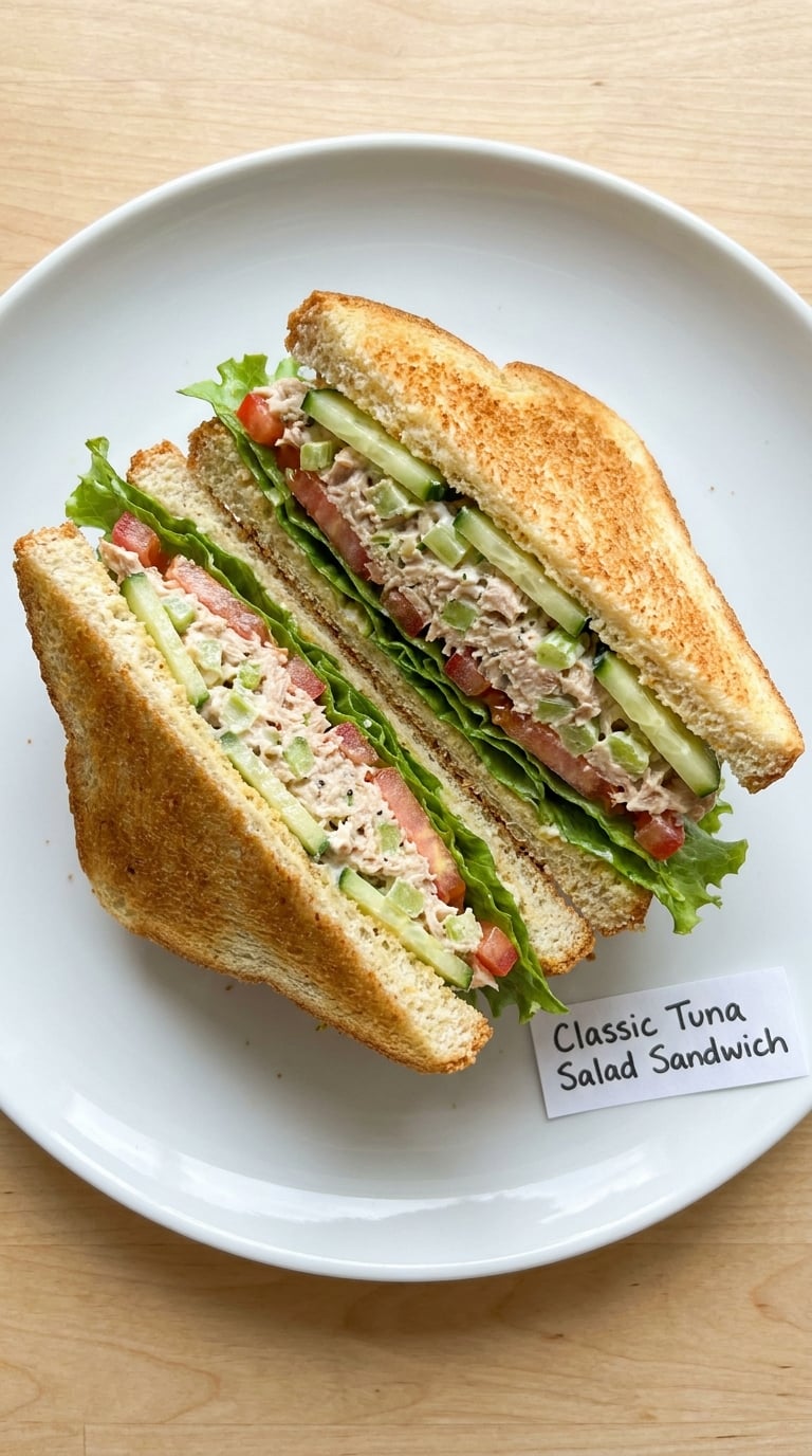 Classic Tuna Salad Sandwich