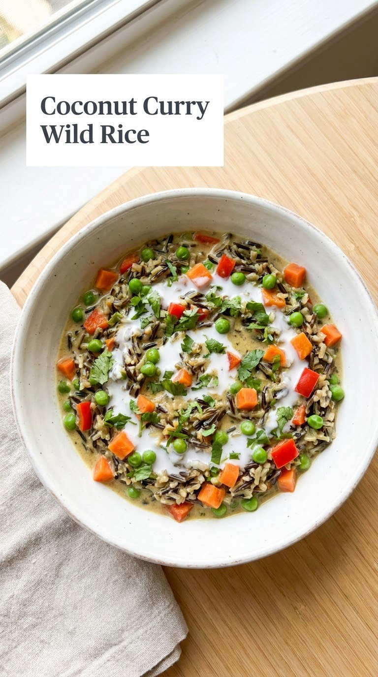 Coconut Curry Wild Rice