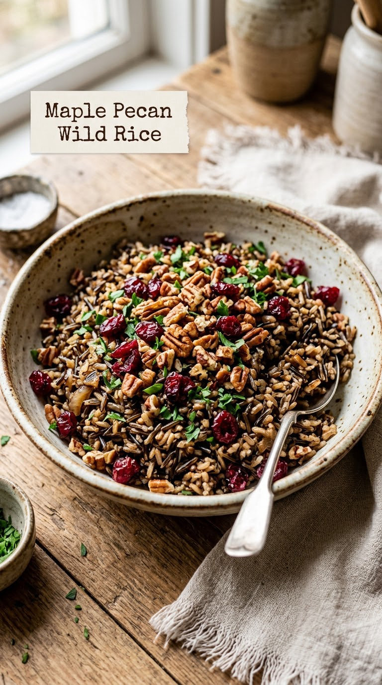 Maple Pecan Wild Rice