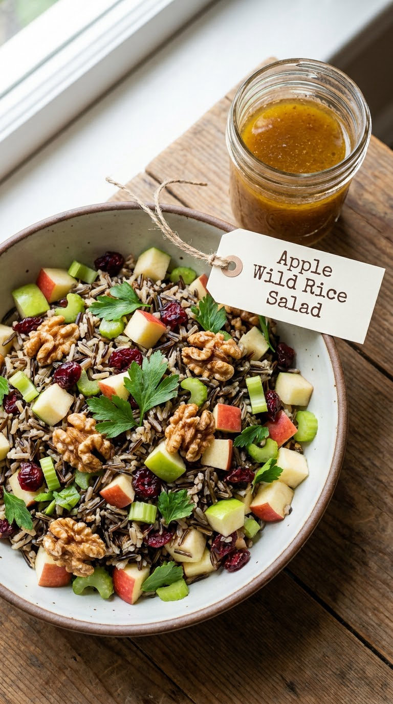 Apple Wild Rice Salad