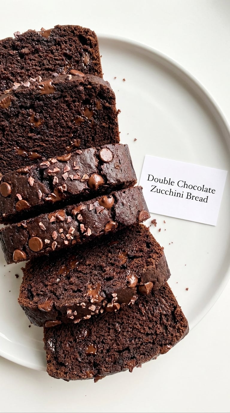 Double Chocolate Zucchini Bread