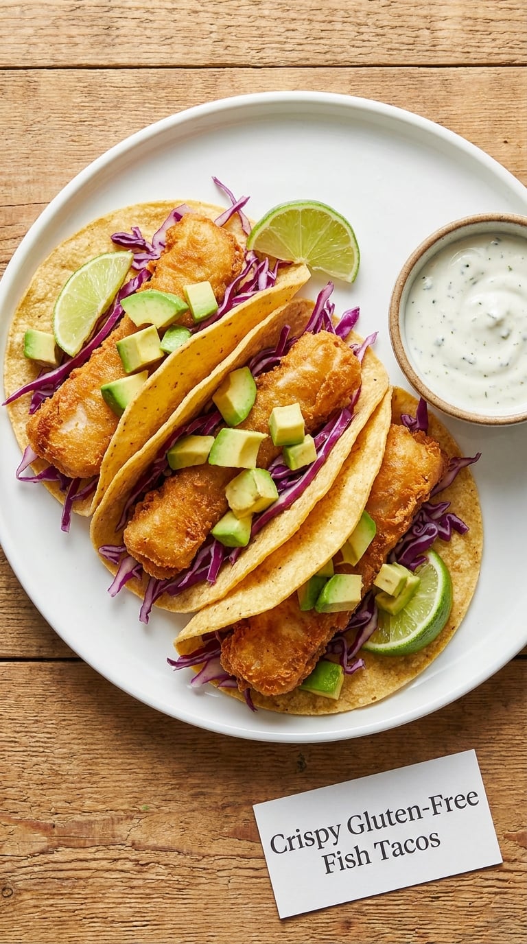 Crispy Gluten-Free Fish Tacos