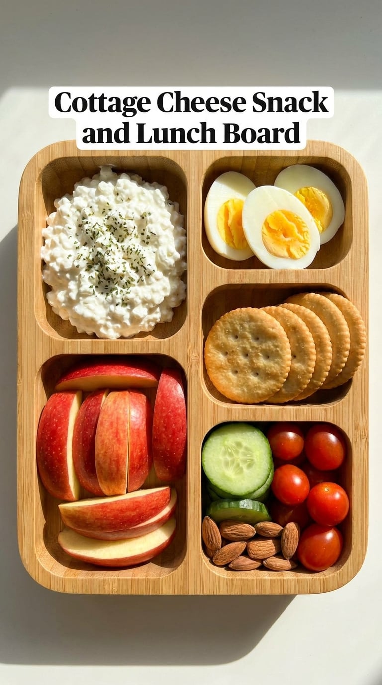 Cottage Cheese Snack and Lunch Board