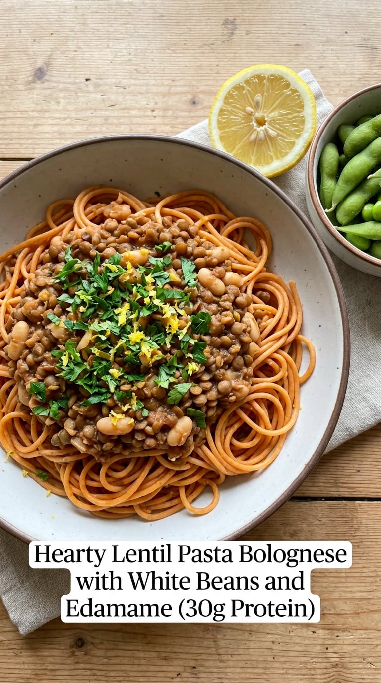 Chickpea Spinach Carbonara