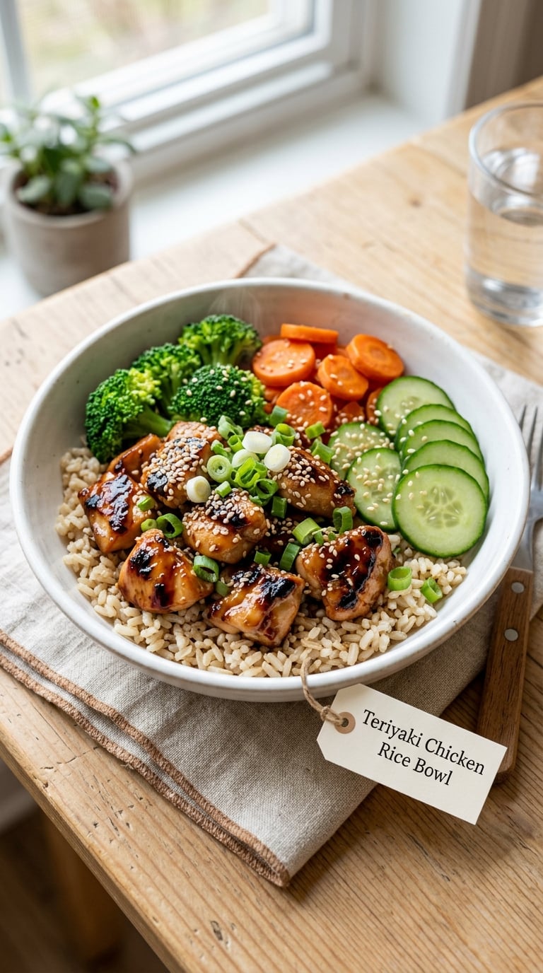 Teriyaki Chicken Rice Bowl
