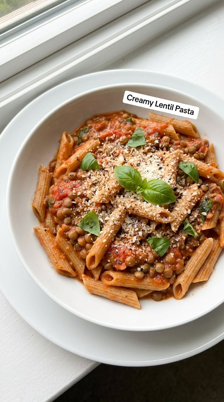 Creamy Lentil Pasta