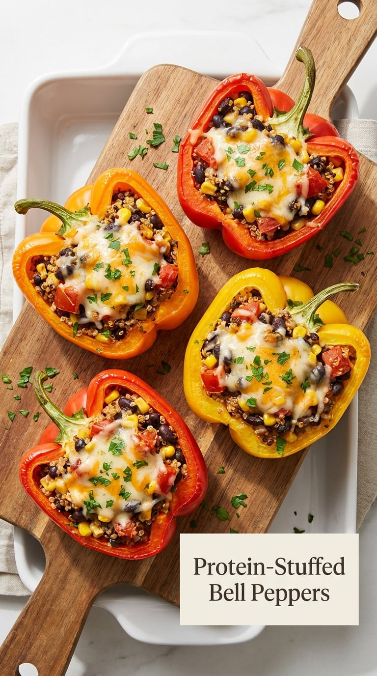 Protein-Stuffed Bell Peppers