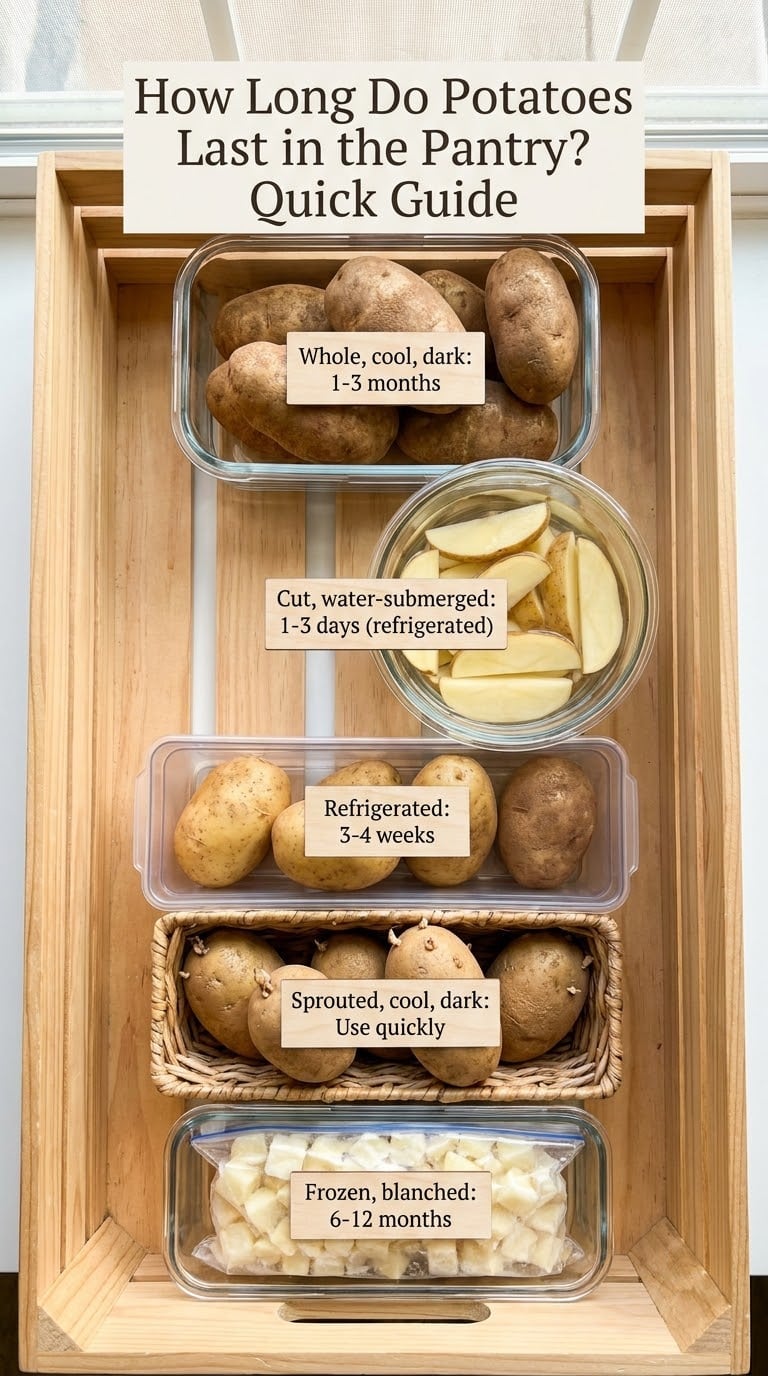 How Long Do Potatoes Last in the Pantry? Quick Guide