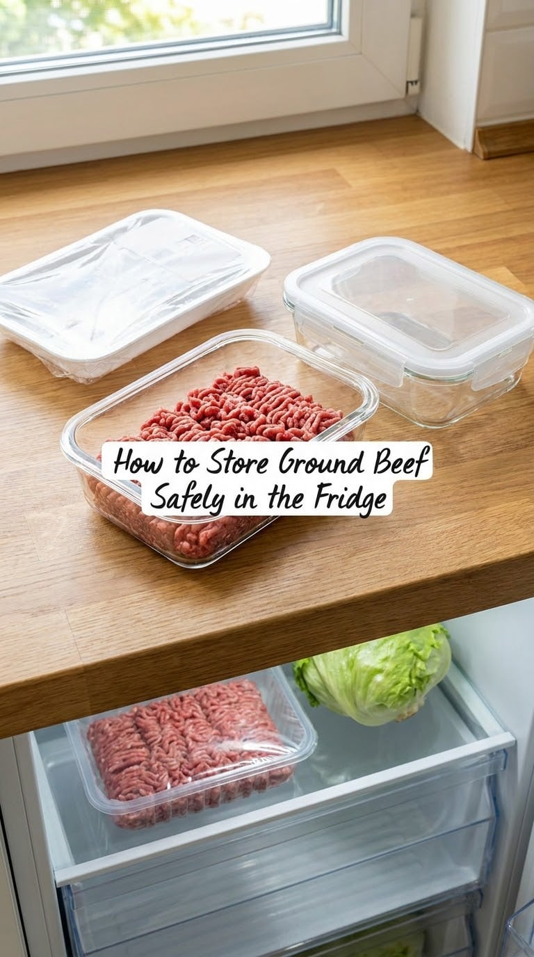 How to Store Ground Beef Safely in the Fridge