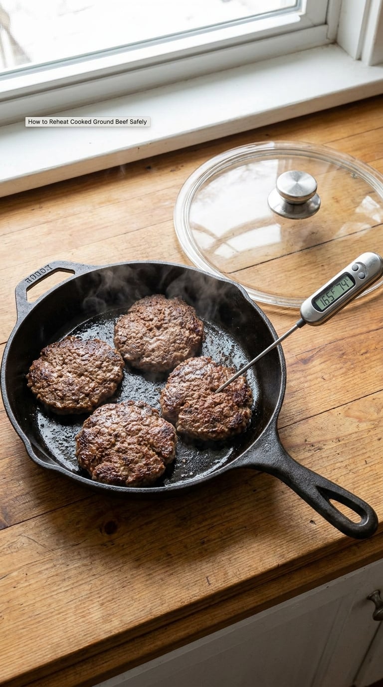 How to Reheat Cooked Ground Beef Safely