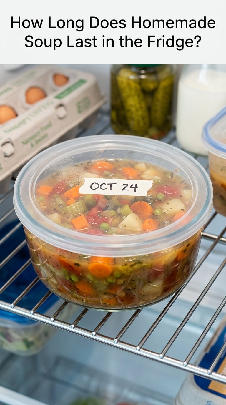 How Long Does Homemade Soup Last in the Fridge?