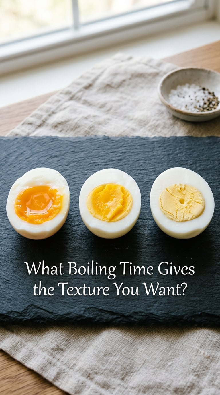 What Boiling Time Gives the Texture You Want?