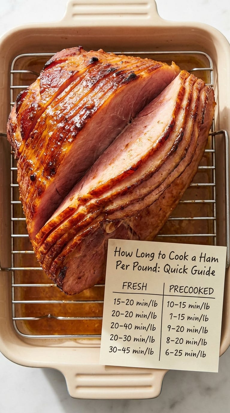 How Long to Cook a Ham Per Pound: Quick Guide