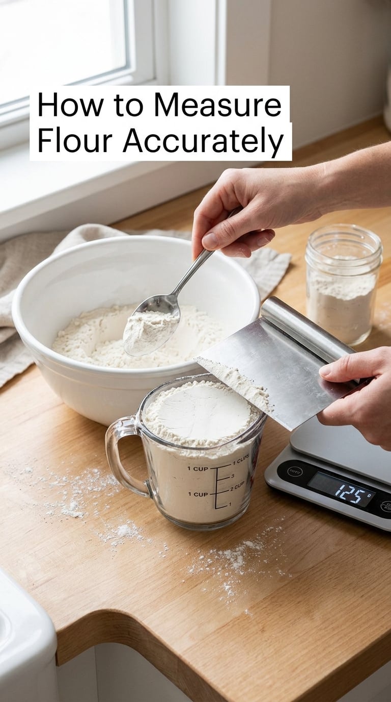 How to Measure Flour Accurately