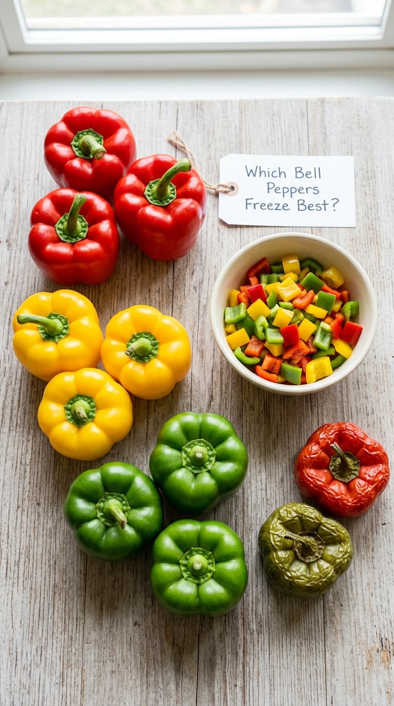 Which Bell Peppers Freeze Best?