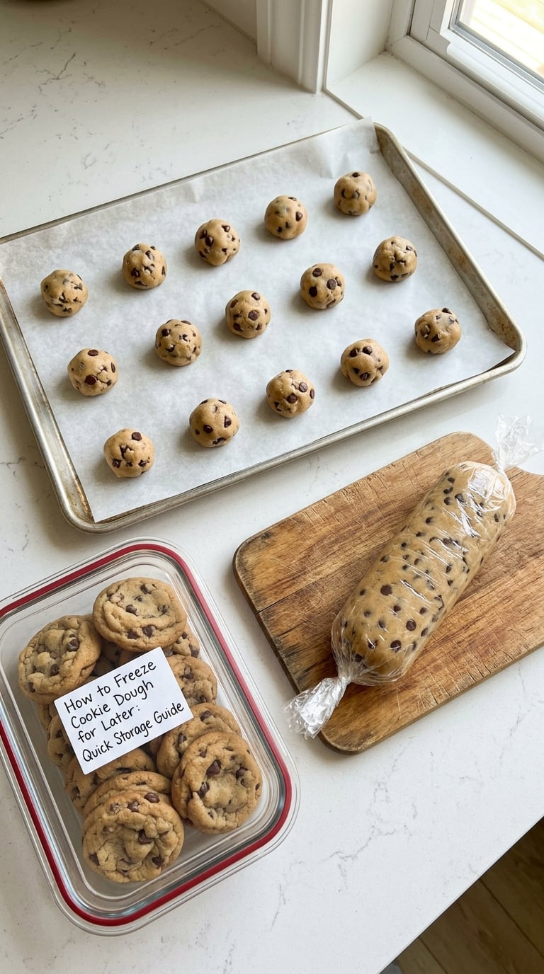 How to Freeze Cookie Dough for Later: Quick Storage Guide