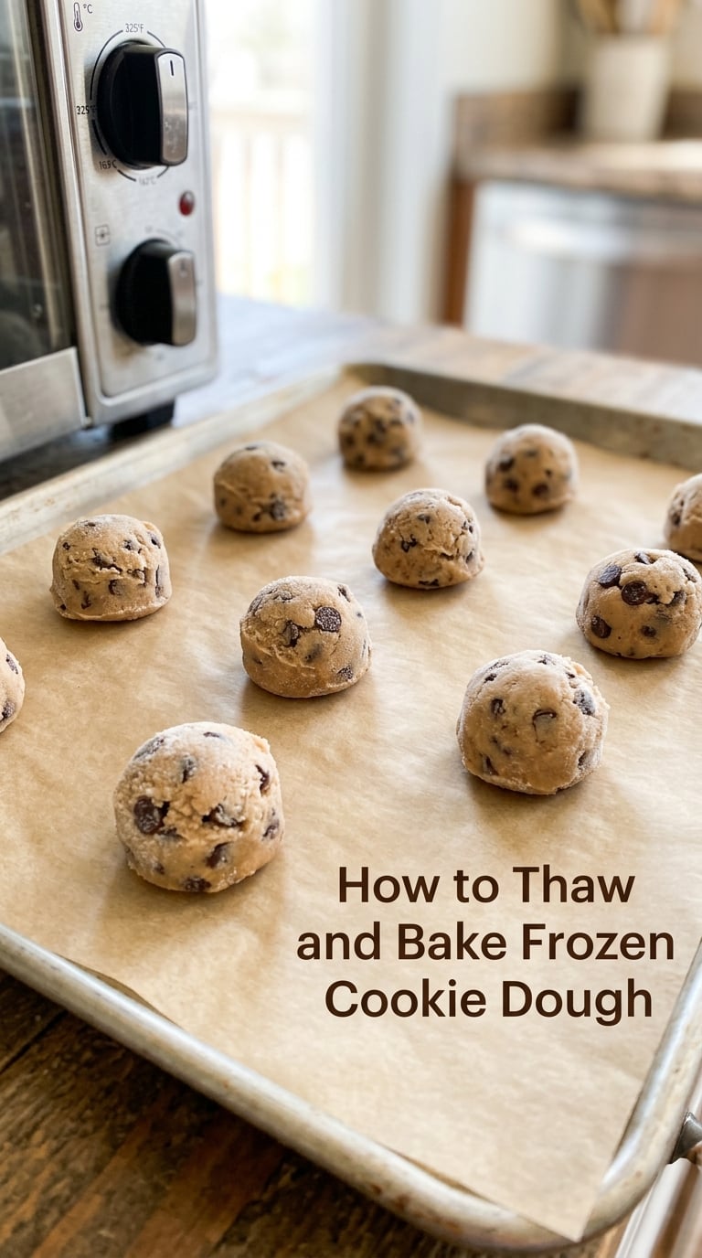 How to Thaw and Bake Frozen Cookie Dough