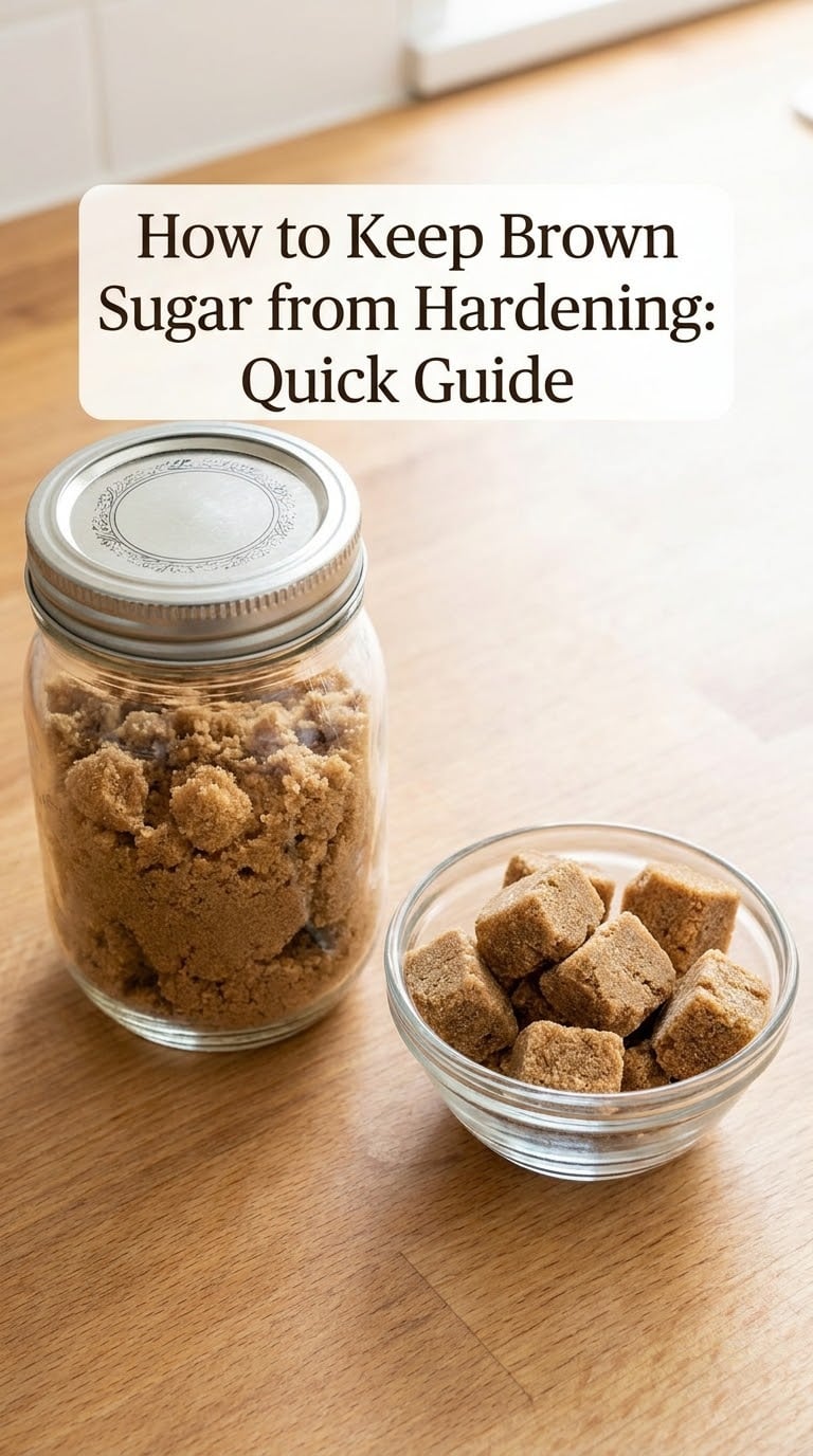 How to Keep Brown Sugar from Hardening: Quick Guide