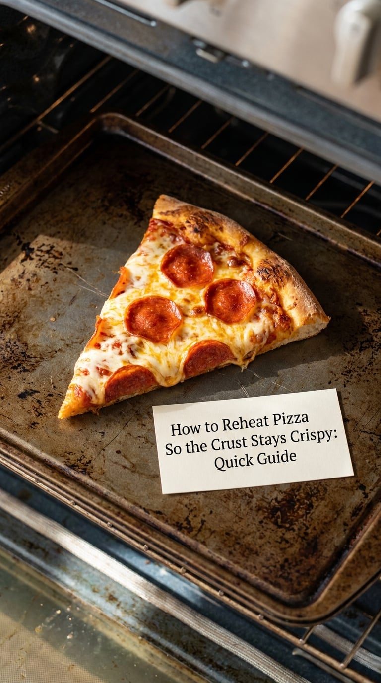 How to Reheat Pizza So the Crust Stays Crispy: Quick Guide