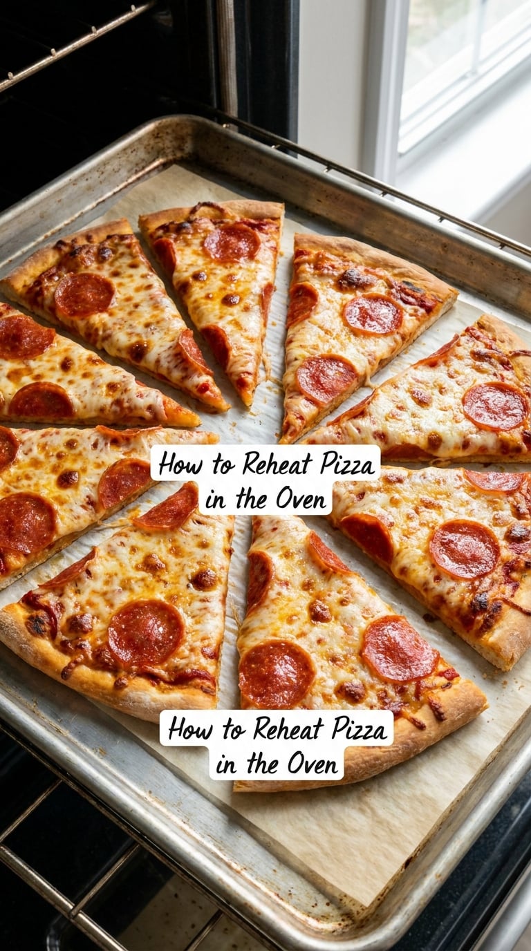 How to Reheat Pizza in the Oven