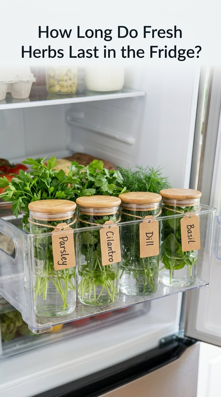 How Long Do Fresh Herbs Last in the Fridge?