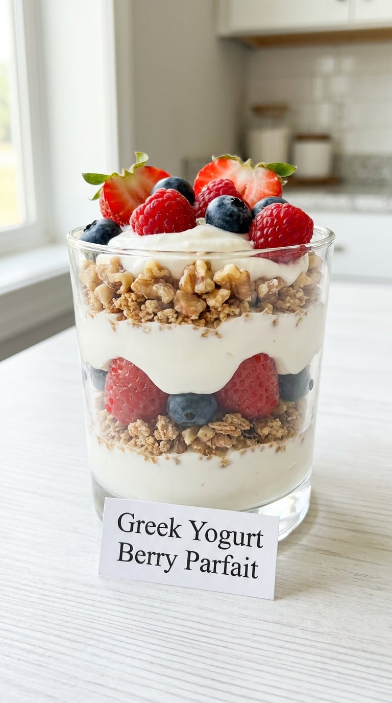 Greek Yogurt Berry Parfait