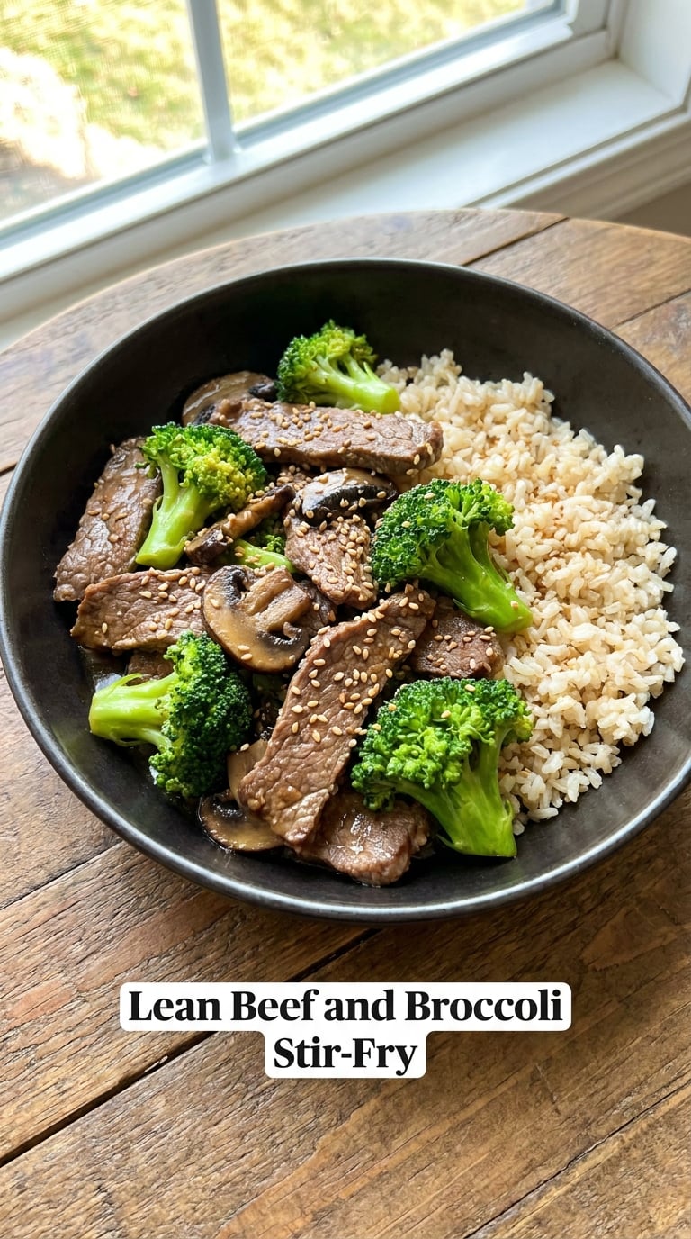 Lean Beef and Broccoli Stir-Fry