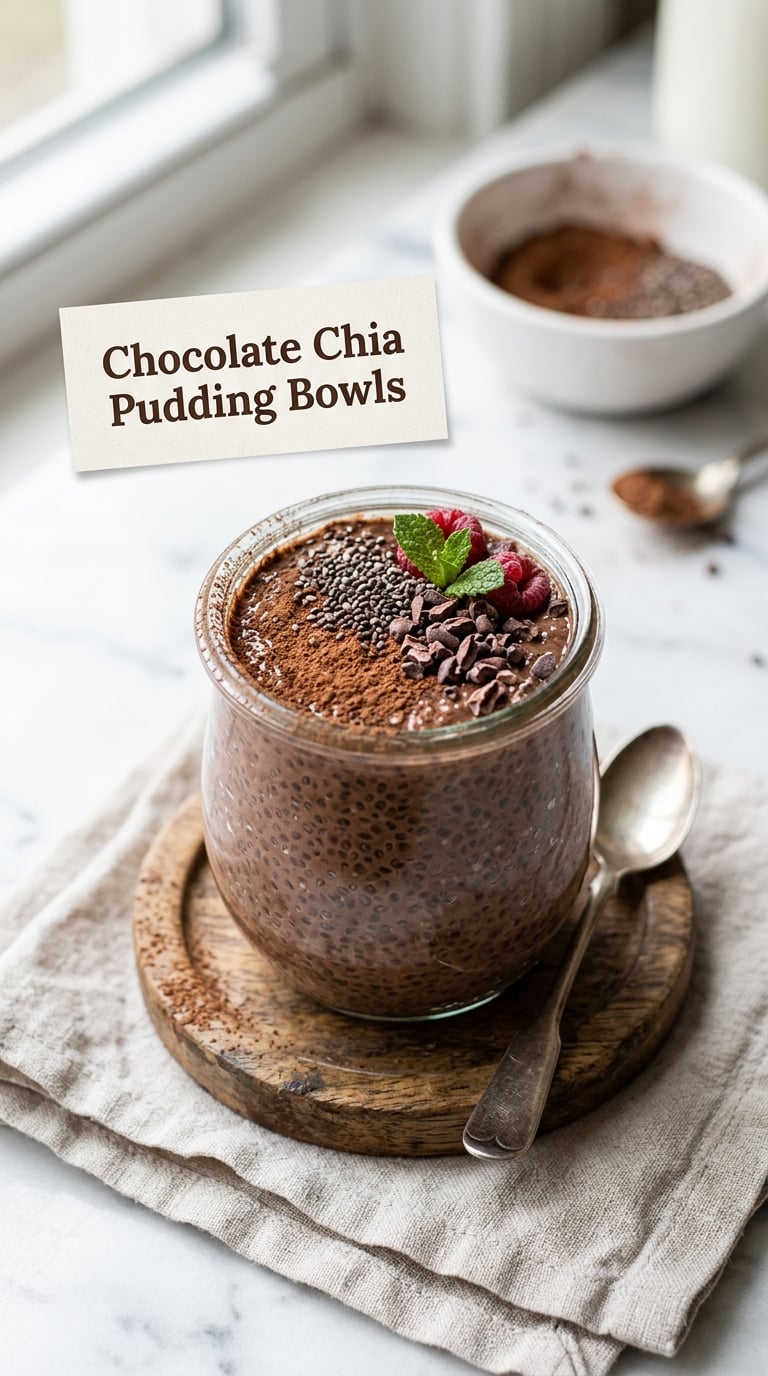 Coconut Chia Pudding Bowls
