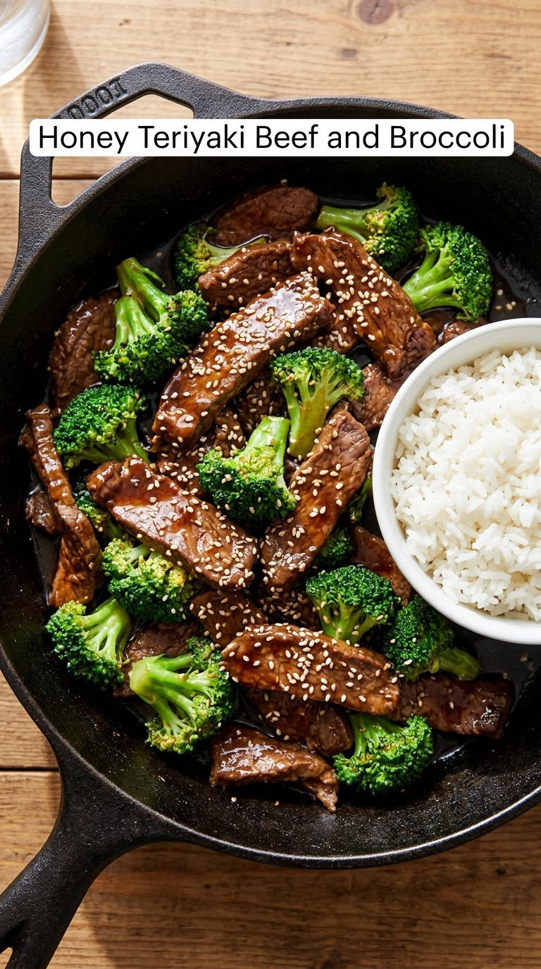 Honey Teriyaki Beef and Broccoli