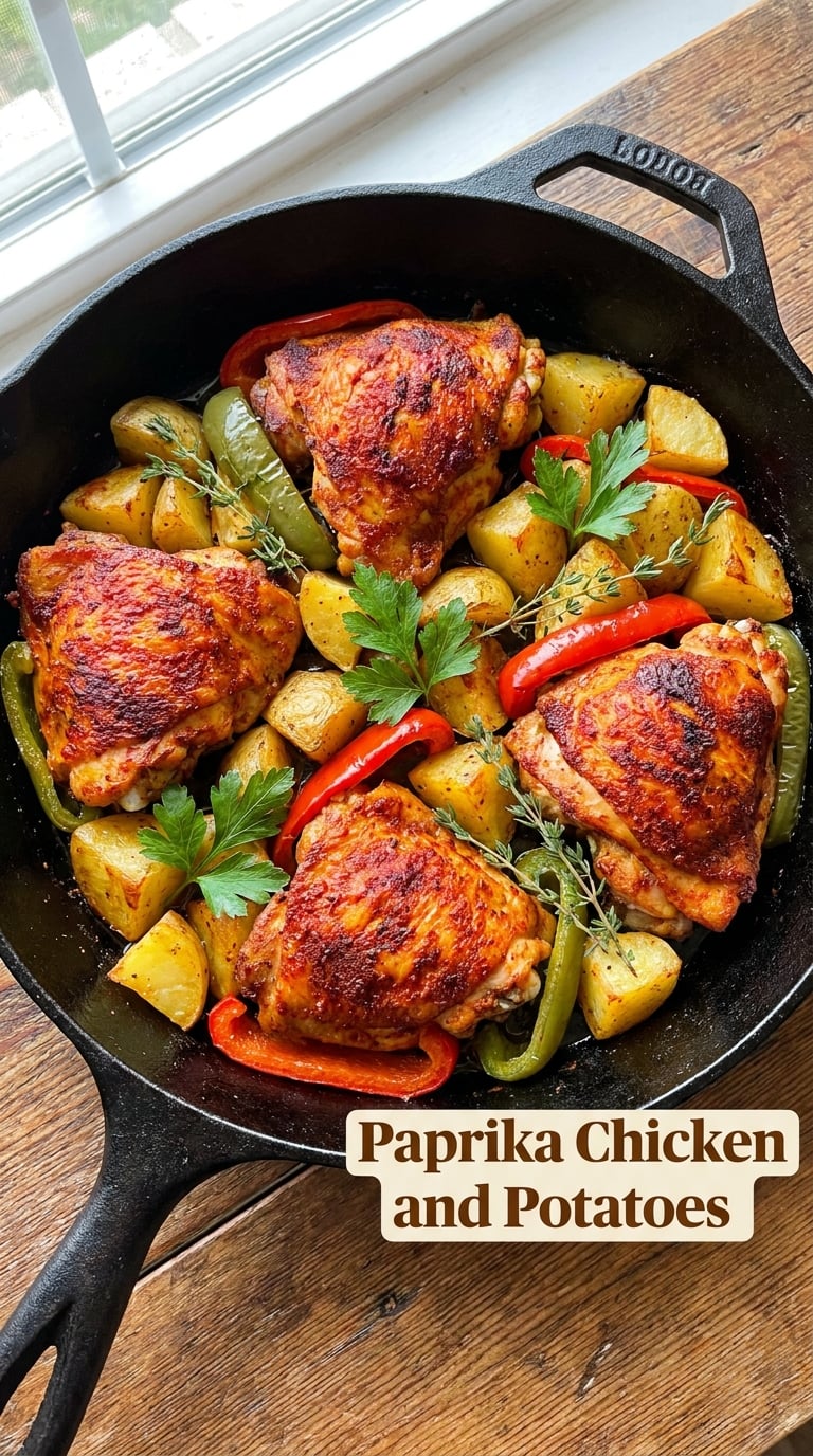 Paprika Chicken and Potatoes