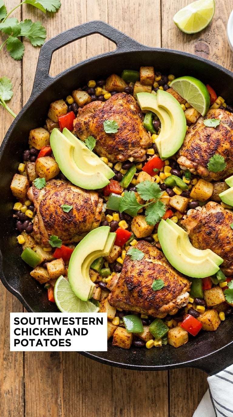 Southwestern Chicken and Potatoes