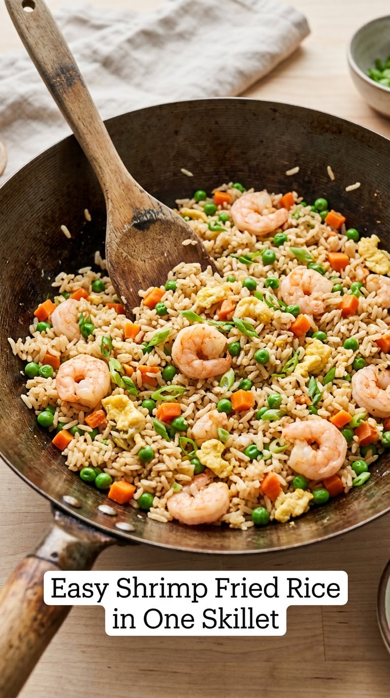 Tomato Basil Shrimp Rice