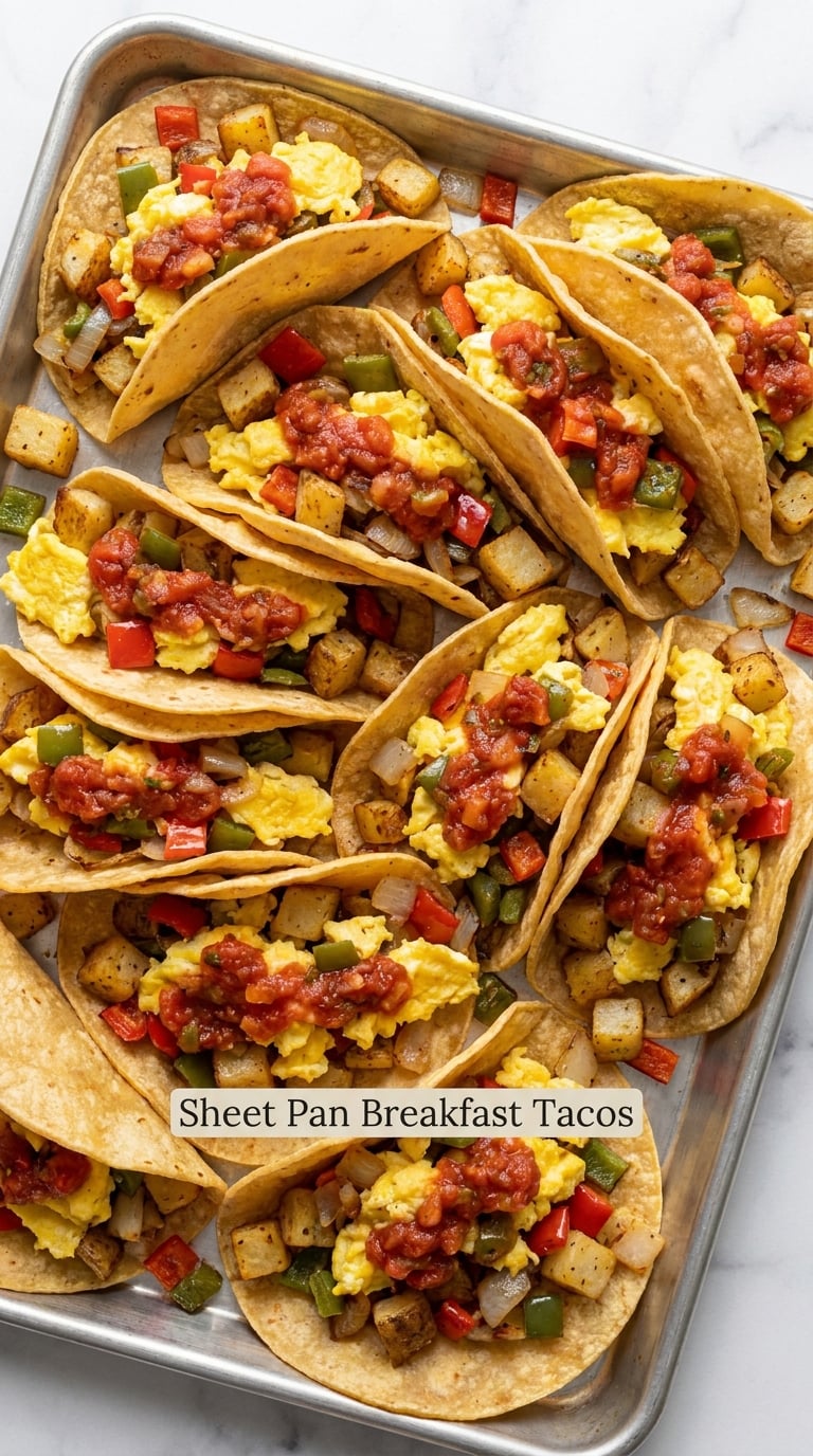 Sheet Pan Breakfast Tacos