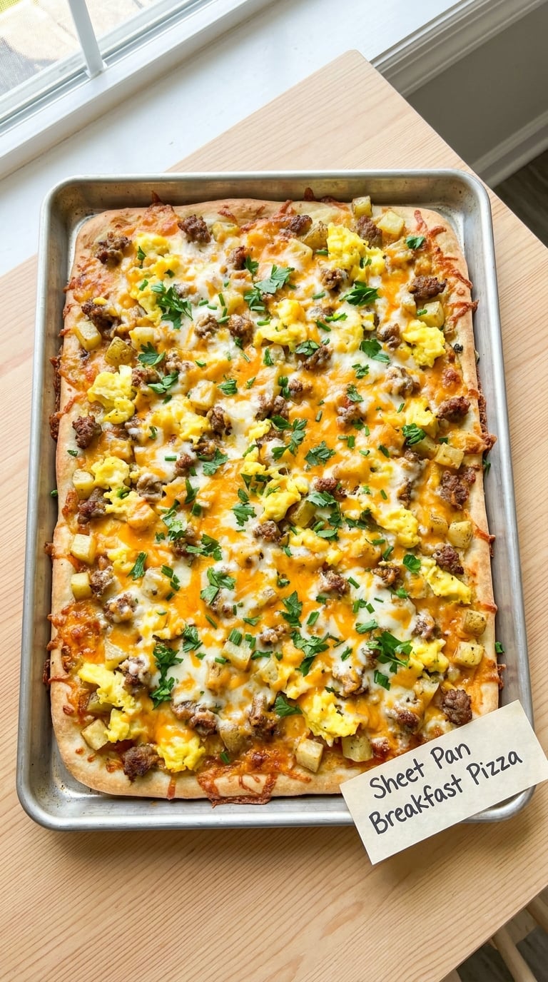 Sheet Pan Breakfast Pizza