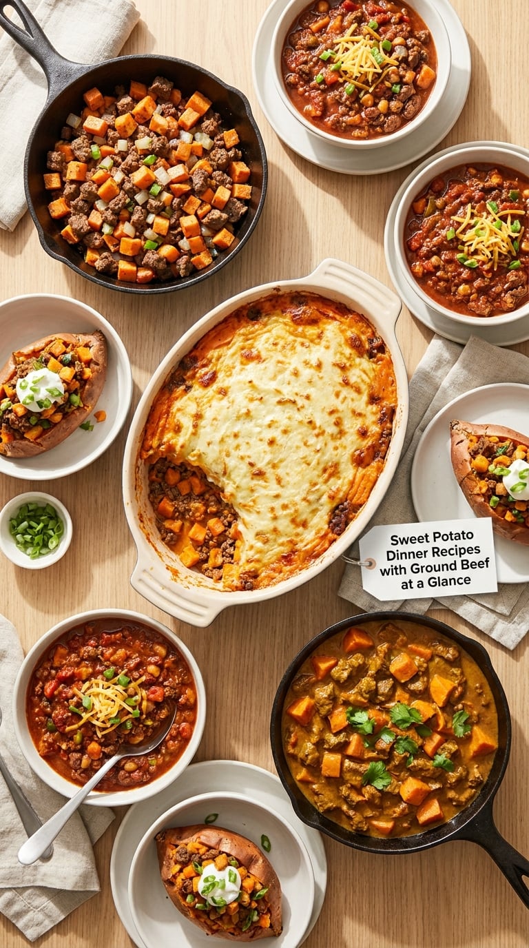 Sweet Potato Dinner Recipes with Ground Beef at a Glance