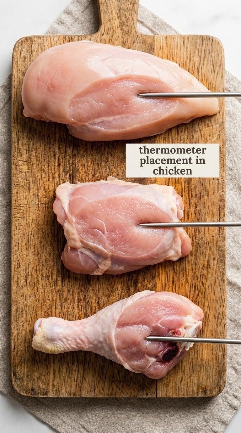 Where to Put the Thermometer in Chicken