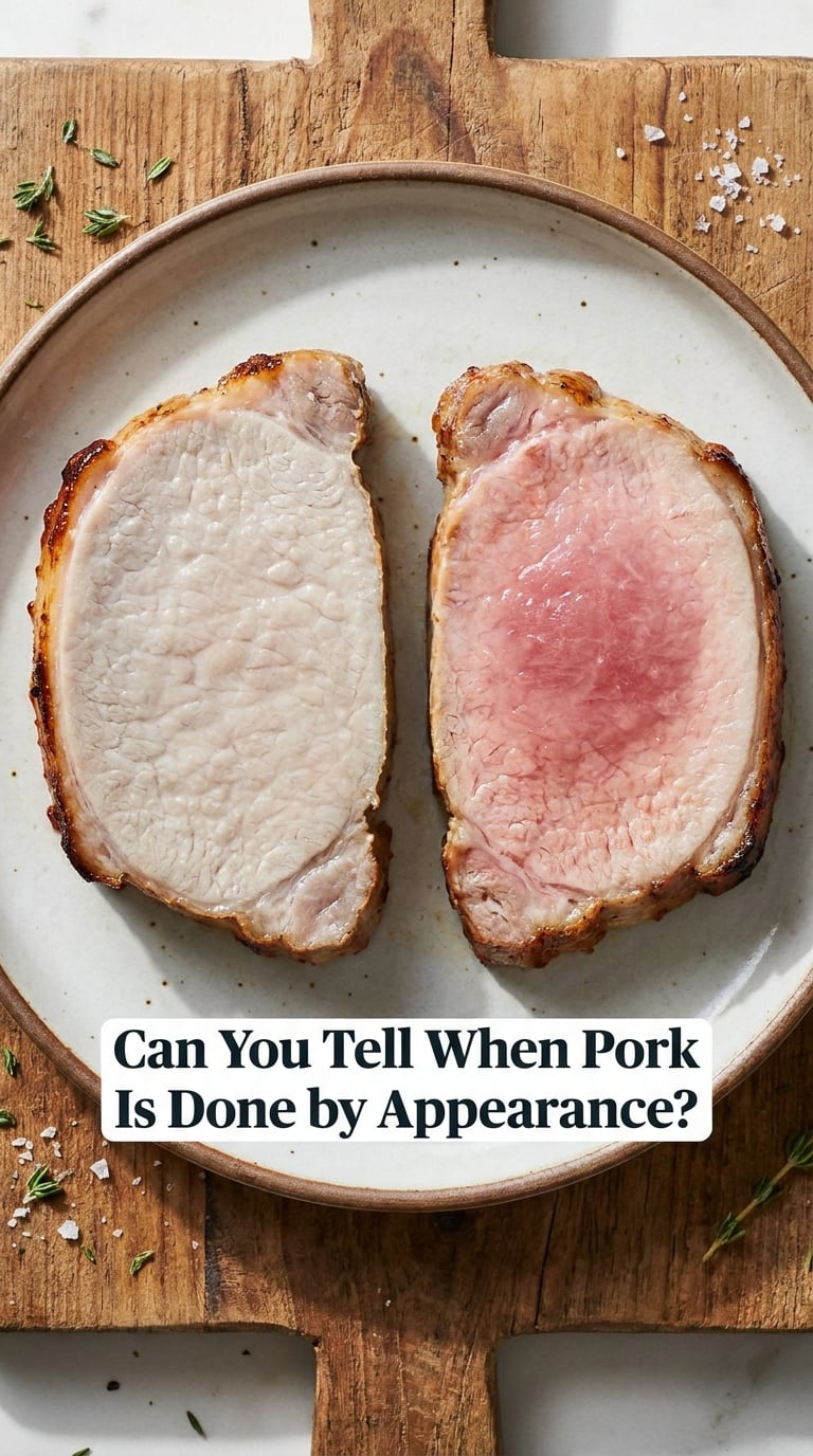 Can You Tell When Pork Is Done by Appearance?