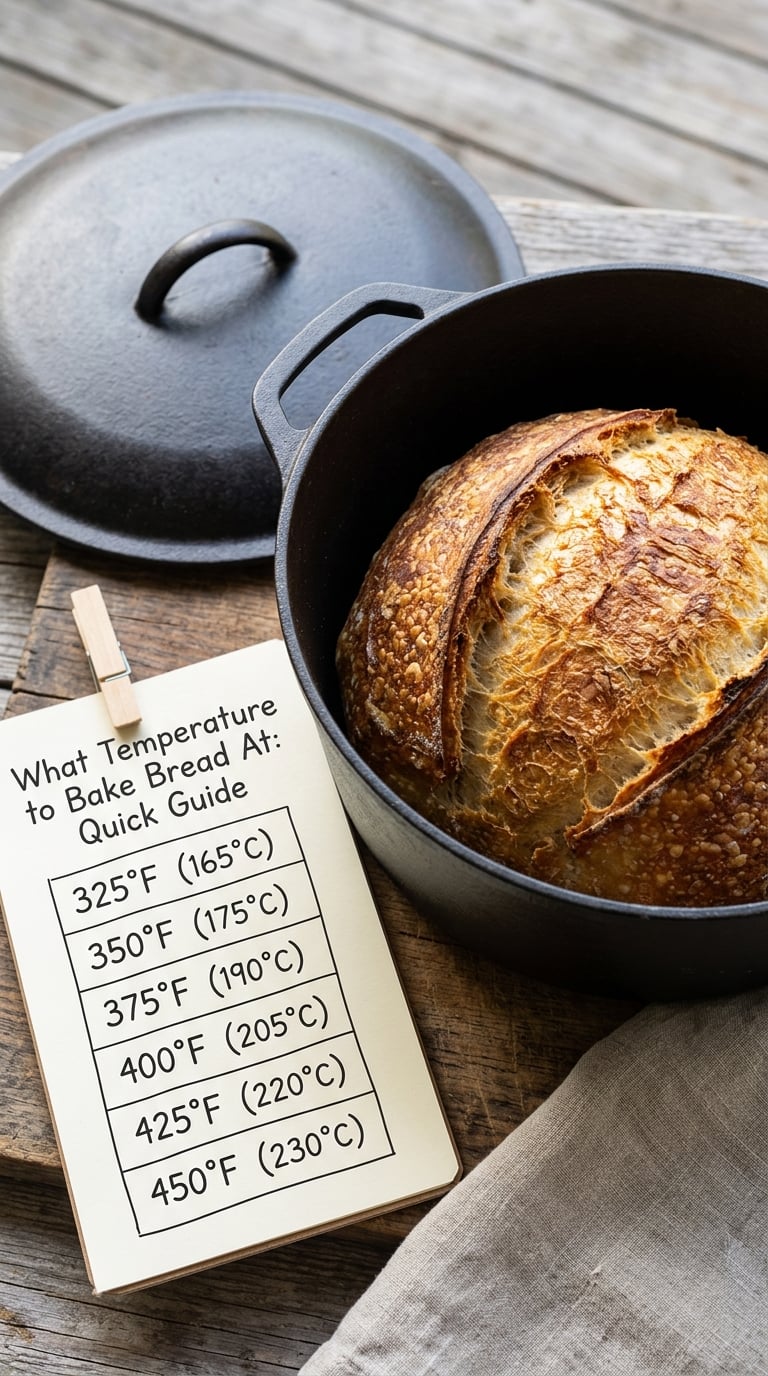 What Temperature to Bake Bread At: Quick Guide