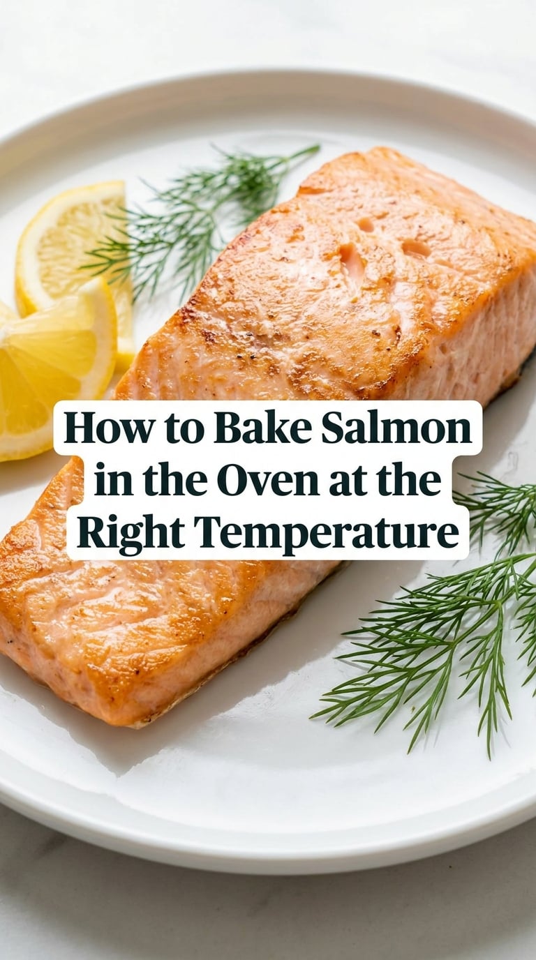 How to Bake Salmon in the Oven at the Right Temperature