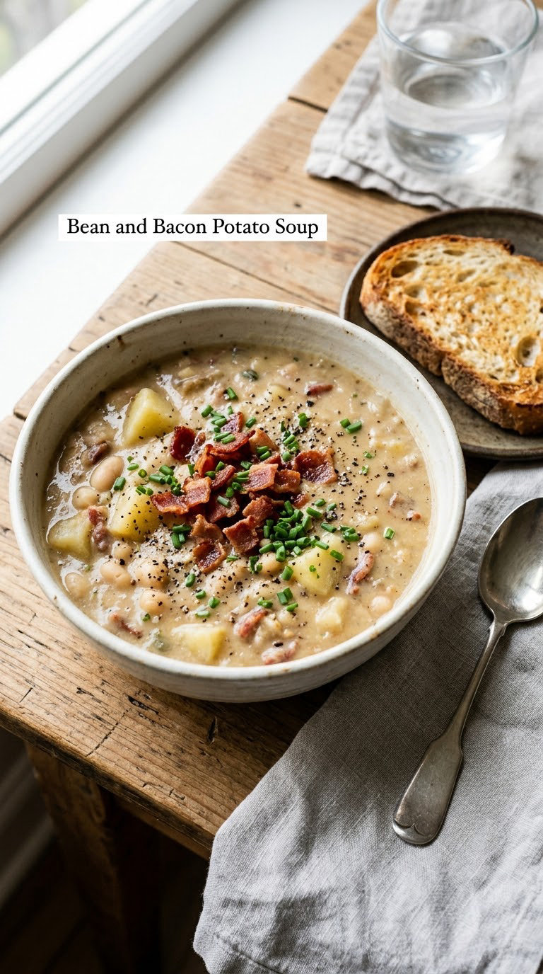 Bean and Bacon Potato Soup